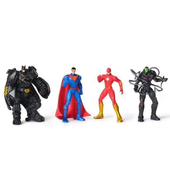 Spin Master DC Universe Metal Force 4-piece Set - Picture 8 of 9